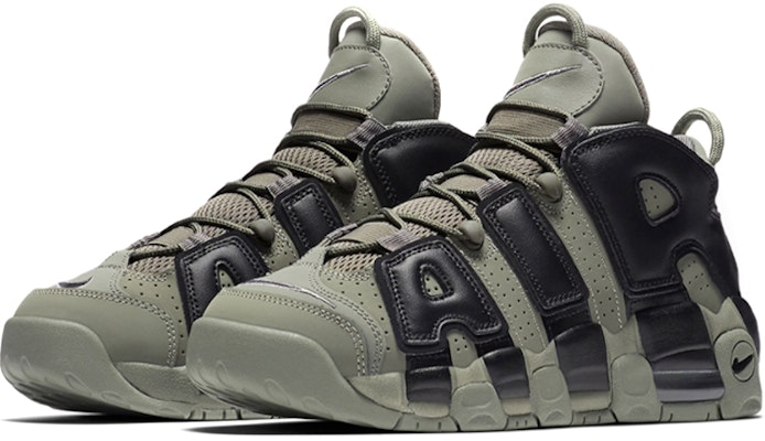 (JR) Nike Air More Uptempo 'Dark Stucco' Lelaki sneaker 张 415082-007 Lookbook (JR) Nike Air More Uptempo 'Dark Stucco' Lelaki sneaker 张 415082-007