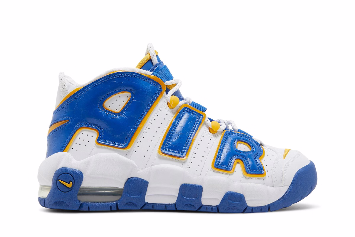 (Youth) Nike Air More Uptempo 'Golden State Warriors' DZ2759-141