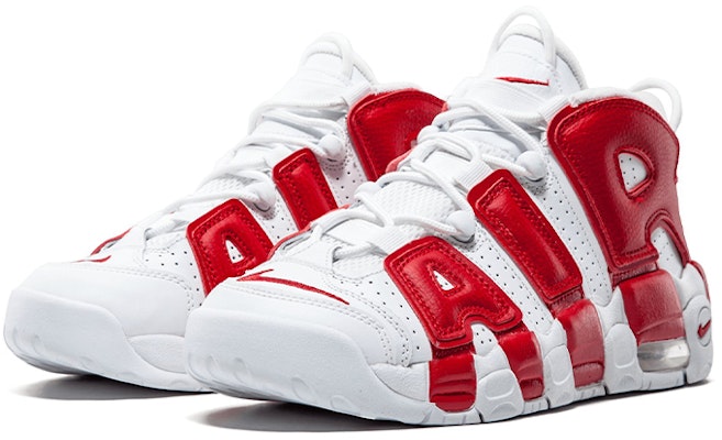 (JR) Nike Air More Uptempo 'Merah Gym' 415082-100 Lookbook (JR) Nike Air More Uptempo 'Merah Gym' 415082-100