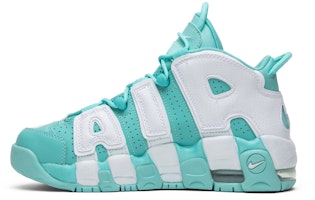 Nike Air More Uptempo Island Green 高筒 復古籃球鞋 GS 綠白 Lookbook Nike Air More Uptempo Island Green 高筒 復古籃球鞋 GS 綠白