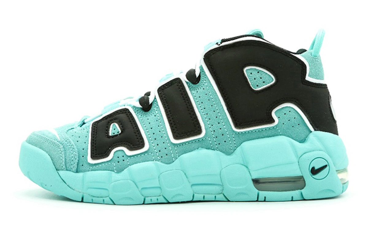 (Youth) Nike Air More Uptempo 'Light Aqua' 415082-403