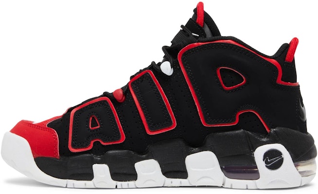(青少年款)Nike Air More Uptempo 'Red Toe' FB1344-001 Lookbook (青少年款)Nike Air More Uptempo 'Red Toe' FB1344-001