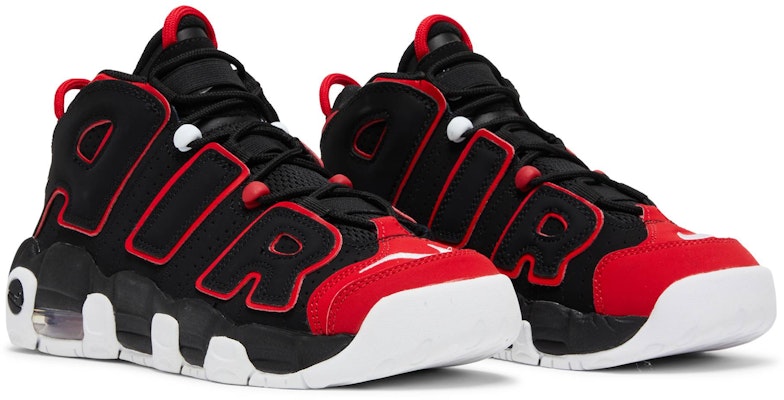 (青少年款)Nike Air More Uptempo 'Red Toe' FB1344-001 Cheap (青少年款)Nike Air More Uptempo 'Red Toe' FB1344-001