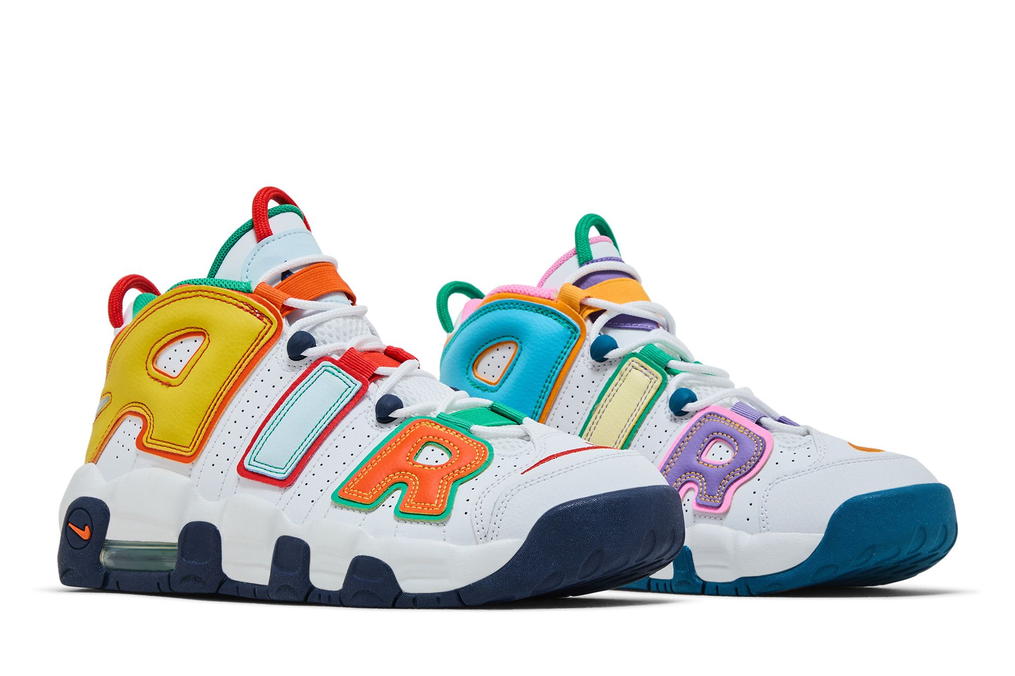 Cheap (JR) Nike Air More Uptempo 'Qué Más' FQ8363-902