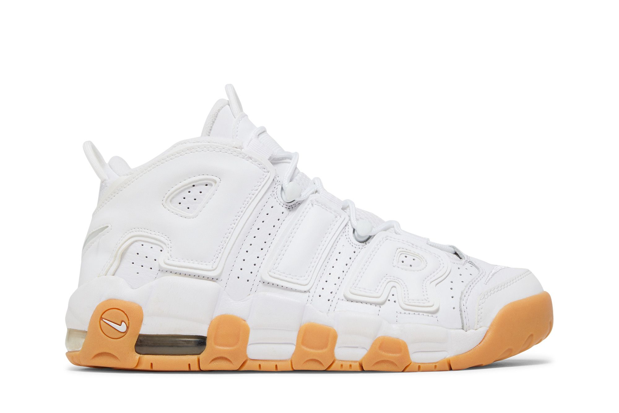(Youth) Nike Air More Uptempo 'White Gum' 415082-101