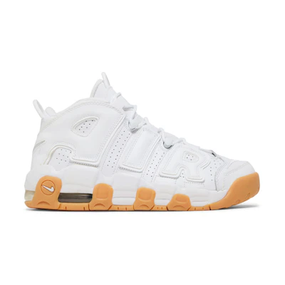 (Youth) Nike Air More Uptempo 'White Gum'