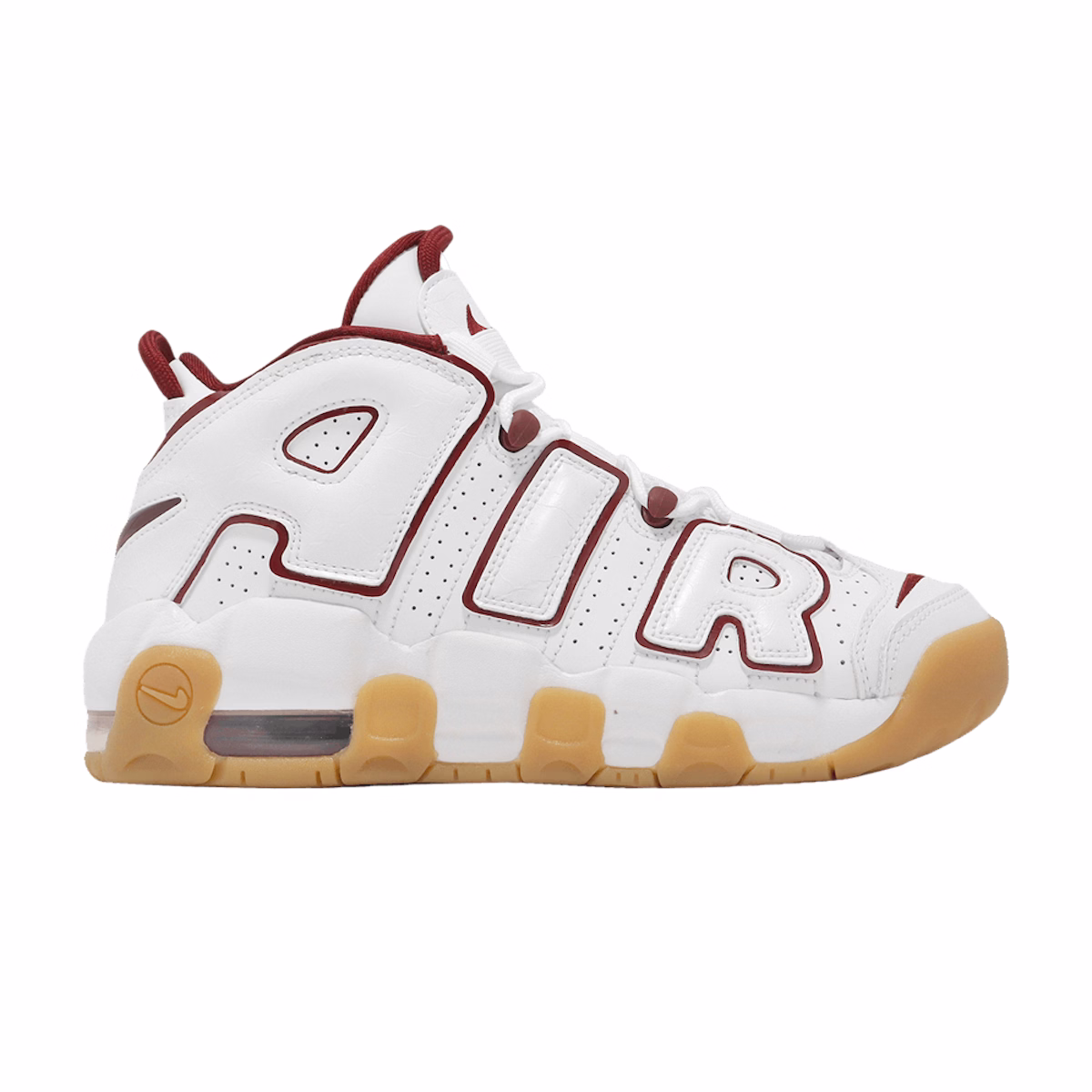 (Youth) Nike Air More Uptempo 'White Team Red Gum' FJ2846-100