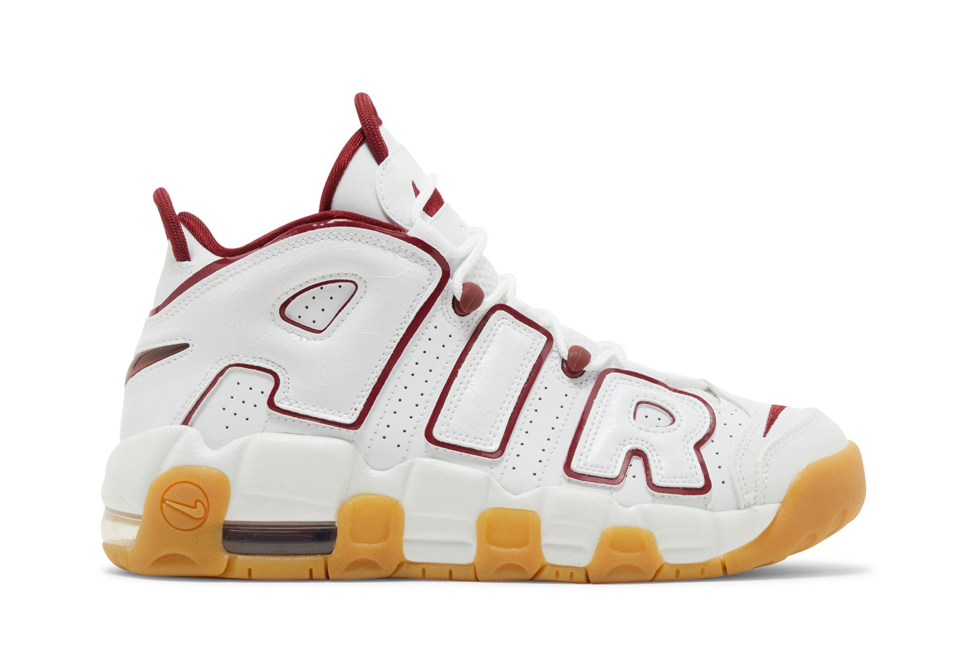 (Youth) Nike Air More Uptempo 'White Team Red Gum' FJ2846-100