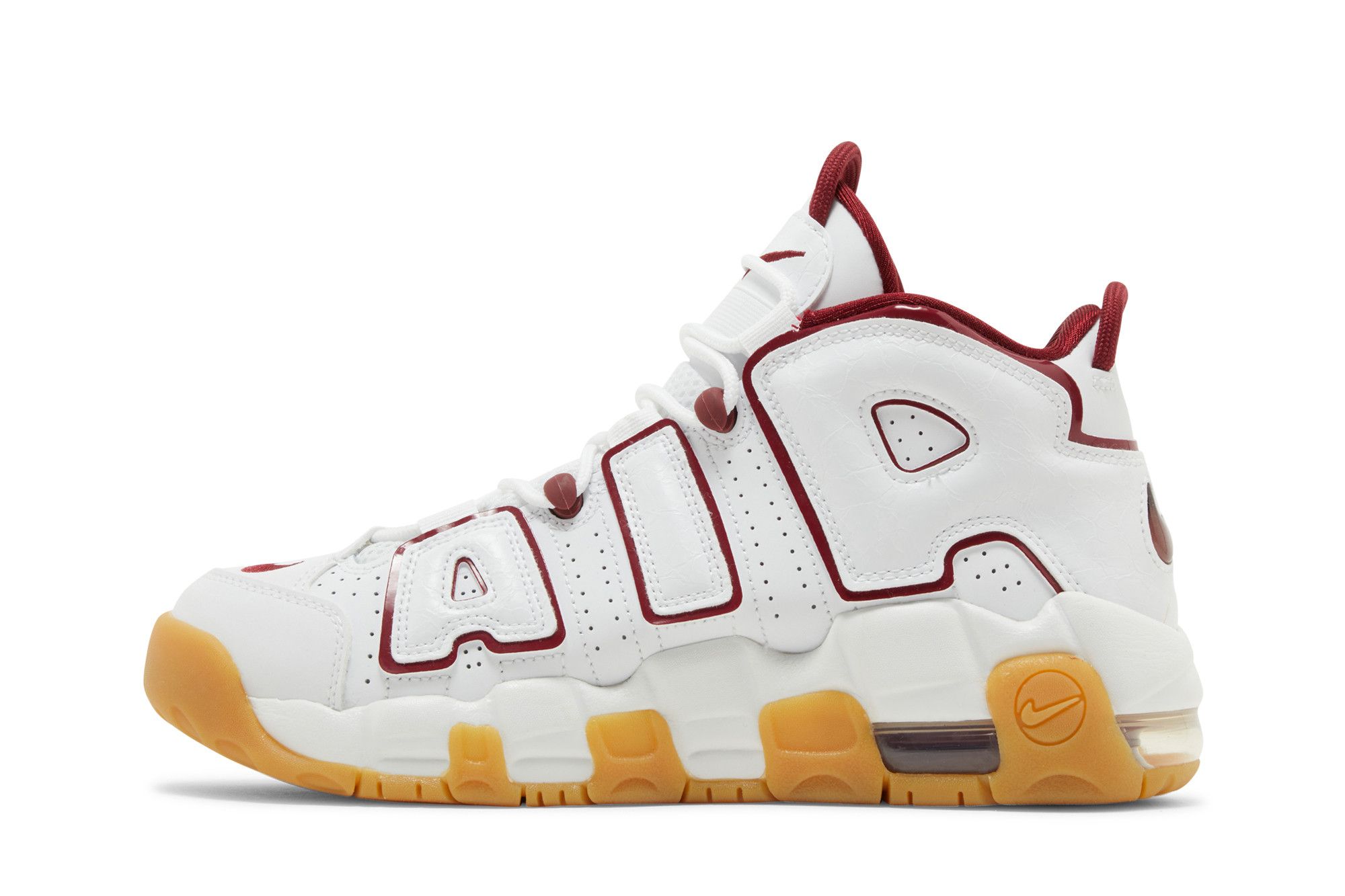 Lookbook (Youth) Nike Air More Uptempo 'White Team Red Gum' FJ2846-100