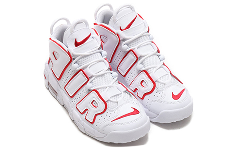 Beli (Youth) Nike Air More Uptempo 'White Varsity Red' 415082-108