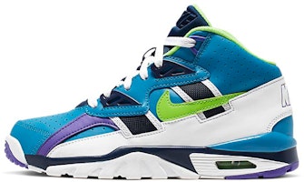 (Youth) Nike Air Trainer SC 'Imperial Blue Scream Green' CJ0580-400 (Youth) Nike Air Trainer SC 'Imperial Blue Scream Green' CJ0580-400