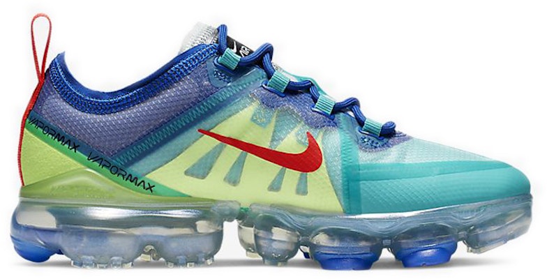 (JR) Nike Air VaporMax 2019 'Biru Jade Volt' AJ2616-401 Order (JR) Nike Air VaporMax 2019 'Biru Jade Volt' AJ2616-401