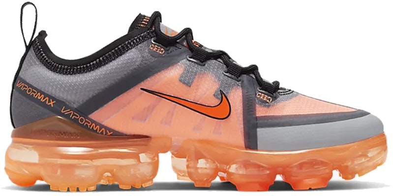 (Youth) Nike Air VaporMax 2019 'Grey Total Orange' AJ2616-013 Order (Youth) Nike Air VaporMax 2019 'Grey Total Orange' AJ2616-013