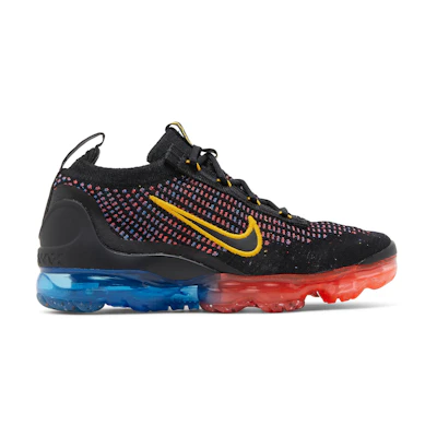 (Youth) Nike Air VaporMax 2021 Flyknit 'Black Multi'