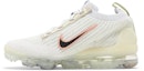 Lookbook (JR) Nike Air VaporMax 2021 Flyknit 'Mismatched Swoosh - Putih' DQ7758-100