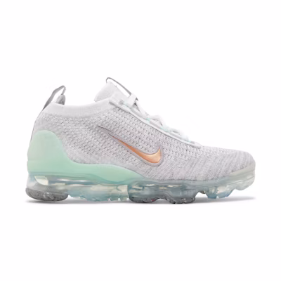 (Youth) Nike Air VaporMax 2021 Flyknit 'Pure Platinum Mint Foam'