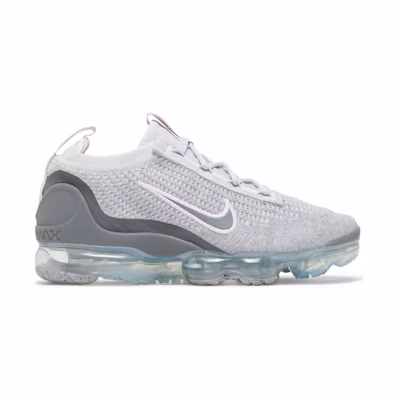 (Youth) Nike Air VaporMax 2021 Flyknit 'Pure Platinum Pink Foam'