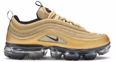 (Youth) Nike Air VaporMax 97 'Metallic Gold' AQ2657-700 (Youth) Nike Air VaporMax 97 'Metallic Gold' AQ2657-700