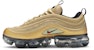 (JR) Nike Air VaporMax 97 'Emas Metalik' AQ2657-700