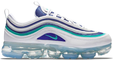 (Youth) Nike Air VaporMax 97 'White Indigo Burst' AQ2657-100 (Youth) Nike Air VaporMax 97 'White Indigo Burst' AQ2657-100