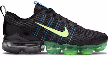 (Youth) Nike Air VaporMax Flyknit 3 'Black Ghost Green' DD9718-001 (Youth) Nike Air VaporMax Flyknit 3 'Black Ghost Green' DD9718-001