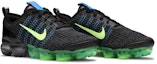 Cheap (JR) Nike Air VaporMax Flyknit 3 'Hitam Hijau Hantu' DD9718-001