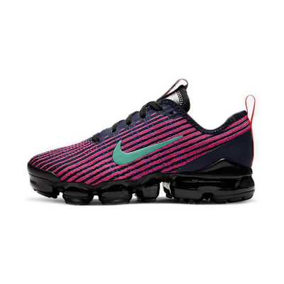 (Youth) Nike Air VaporMax Flyknit 3 'Blackened Blue Ember'