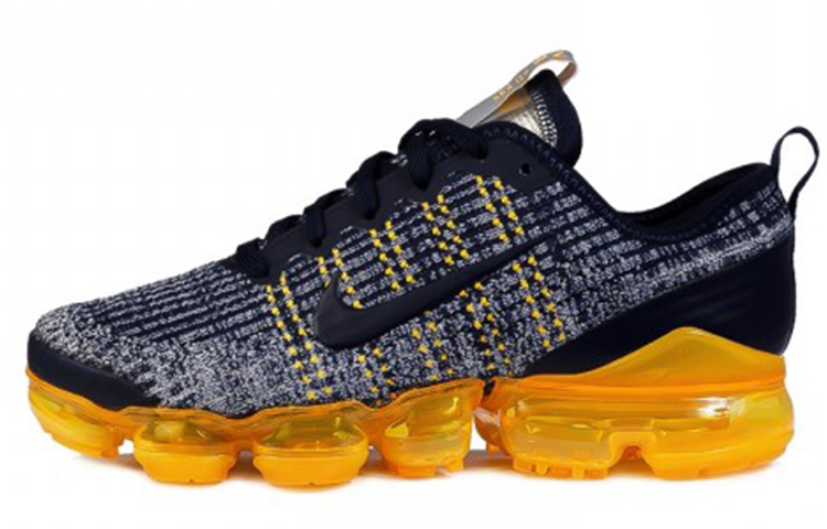 (Youth) Nike Air VaporMax Flyknit 3 'College Navy Orange' BQ5238-400