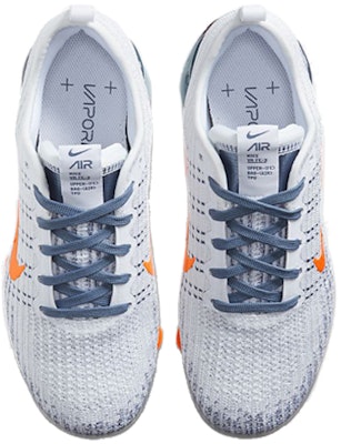 耐吉VaporMax Flyknit 3.0 Air低筒跑步鞋GS灰藍橙 Shop 耐吉VaporMax Flyknit 3.0 Air低筒跑步鞋GS灰藍橙