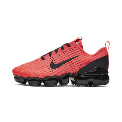 (Youth) Nike Air VaporMax Flyknit 3 'Flash Crimson Black'