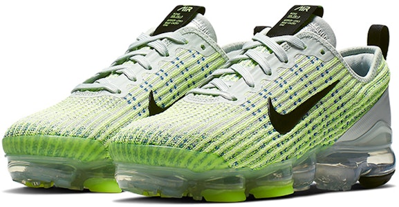 (JR) Nike Air VaporMax Flyknit 3 'Light Silver Volt' Sepatu Sneaker BQ5238-002 Order (JR) Nike Air VaporMax Flyknit 3 'Light Silver Volt' Sepatu Sneaker BQ5238-002