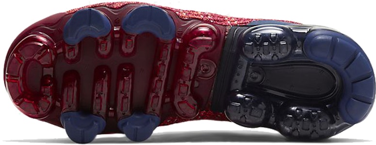 Nike VaporMax Flyknit 3.0 低幫 跑步鞋 GS 紅藍黑 Details for Nike VaporMax Flyknit 3.0 低幫 跑步鞋 GS 紅藍黑