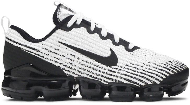 耐吉VaporMax Flyknit 3.0 Air 低幫跑步鞋 GS 白黑 Buy 耐吉VaporMax Flyknit 3.0 Air 低幫跑步鞋 GS 白黑