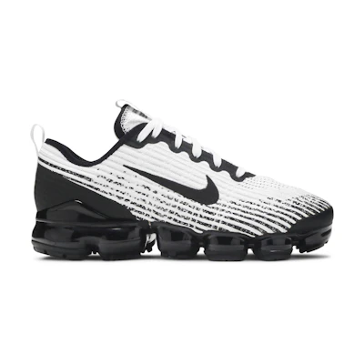 (Youth) Nike Air VaporMax Flyknit 3 'White Black'