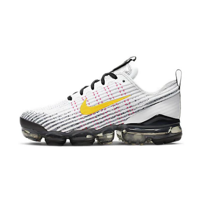 (Youth) Nike Air VaporMax Flyknit 3 'White Dynamic Yellow'
