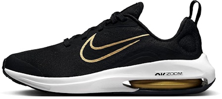 (Youth) Nike Air Zoom Arcadia 2 'Black Metallic Gold' DM8491-001 (Youth) Nike Air Zoom Arcadia 2 'Black Metallic Gold' DM8491-001