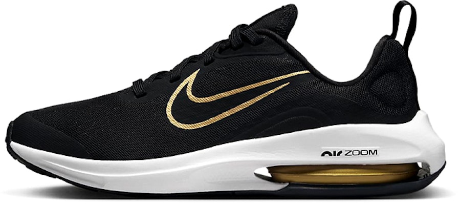 (Youth) Nike Air Zoom Arcadia 2 'Black Metallic Gold' DM8491-001 Buy (Youth) Nike Air Zoom Arcadia 2 'Black Metallic Gold' DM8491-001