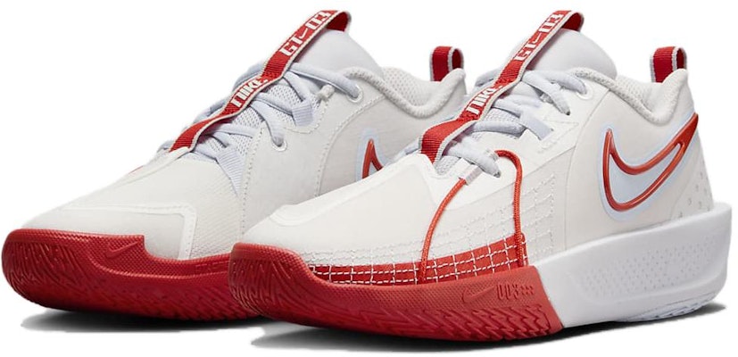(Youth) Nike Air Zoom GT Cut 3 'White Picante Red' FD7033-101 Lookbook (Youth) Nike Air Zoom GT Cut 3 'White Picante Red' FD7033-101