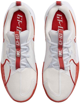 (Youth) Nike Air Zoom GT Cut 3 'White Picante Red' FD7033-101 Shop (Youth) Nike Air Zoom GT Cut 3 'White Picante Red' FD7033-101