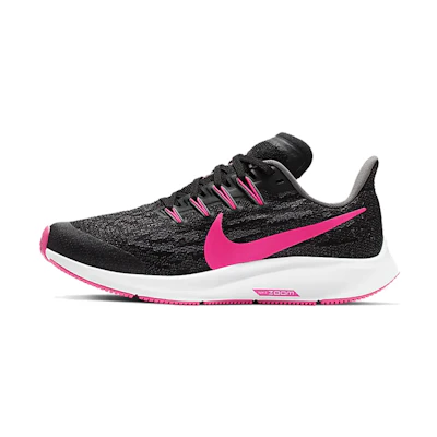 (Youth) Nike Air Zoom Pegasus 36 'Black Hyper Pink'