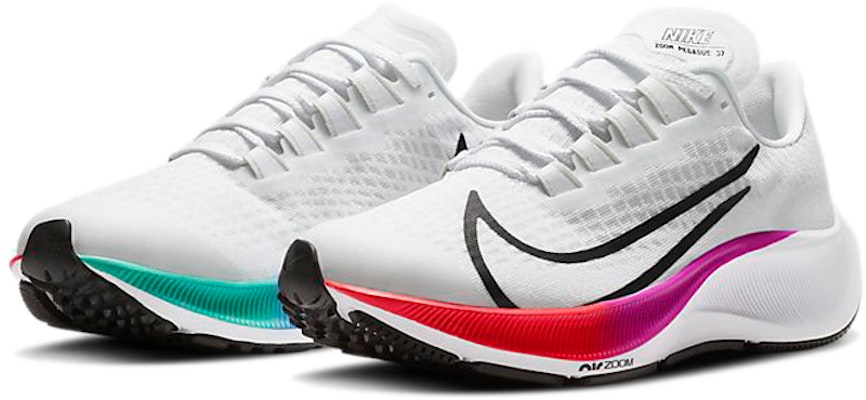 (JR) 耐克Air Zoom Pegasus 37炫彩渐变款 CJ2099-112 Lookbook (JR) 耐克Air Zoom Pegasus 37炫彩渐变款 CJ2099-112