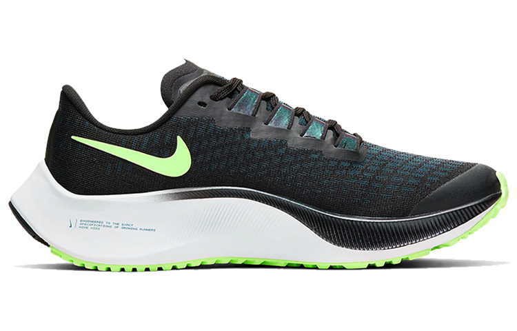 Order 耐吉 Pegaus 37 低帮 跑步鞋 GS 黑綠