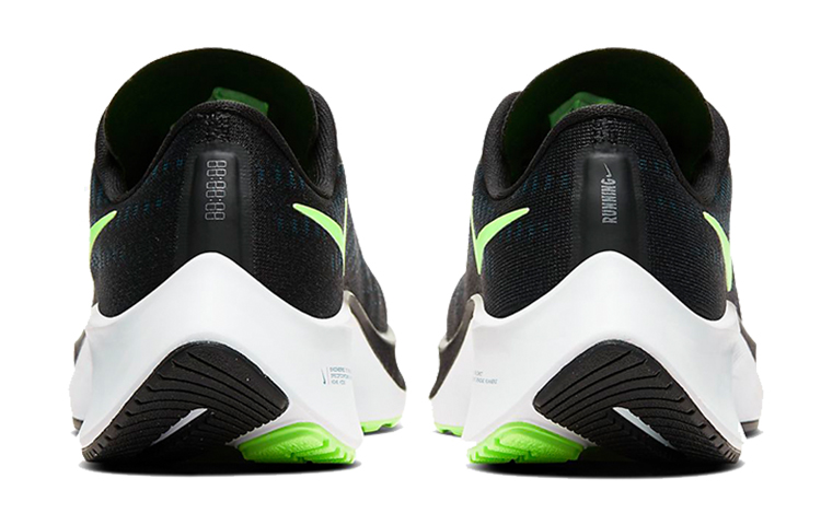 Shop 耐吉 Pegaus 37 低帮 跑步鞋 GS 黑綠