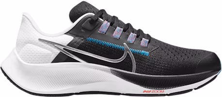 (Youth) Nike Air Zoom Pegasus 38 'Black Metallic Silver' CZ4178-015 (Youth) Nike Air Zoom Pegasus 38 'Black Metallic Silver' CZ4178-015
