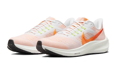 (Youth) Nike Air Zoom Pegasus 39 'White Total Orange' DM4015-102