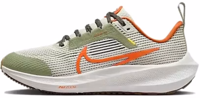 (Youth) Nike Air Zoom Pegasus 40 'Oil Green Campfire Orange' FV3645-381 (Youth) Nike Air Zoom Pegasus 40 'Oil Green Campfire Orange' FV3645-381