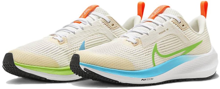 (JR) ナイキ エア ズーム ペガサス 40 "ペールアイボリー/バルチックブルー" FQ6863-131 Shop (JR) ナイキ エア ズーム ペガサス 40 "ペールアイボリー/バルチックブルー" FQ6863-131