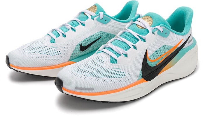 (JR) Nike Air Zoom Pegasus 41 'Putih Mint Oranye' HM3724-101 2