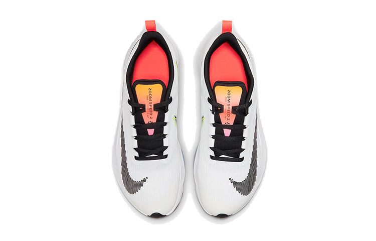 Shop Nike Zoom Speed 2 低筒 跑步鞋 GS 白黑粉