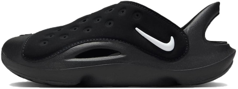 (JR) 耐克黑色Aqua Swoosh凉鞋 FN0876-002 Buy (JR) 耐克黑色Aqua Swoosh凉鞋 FN0876-002